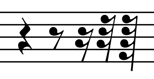 Alba rests at progressively more upright angles